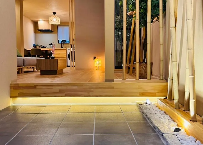 和風デザイン一軒家 新築 3Bedroom 心斎橋 なんばusj 便利 天空tenkuu