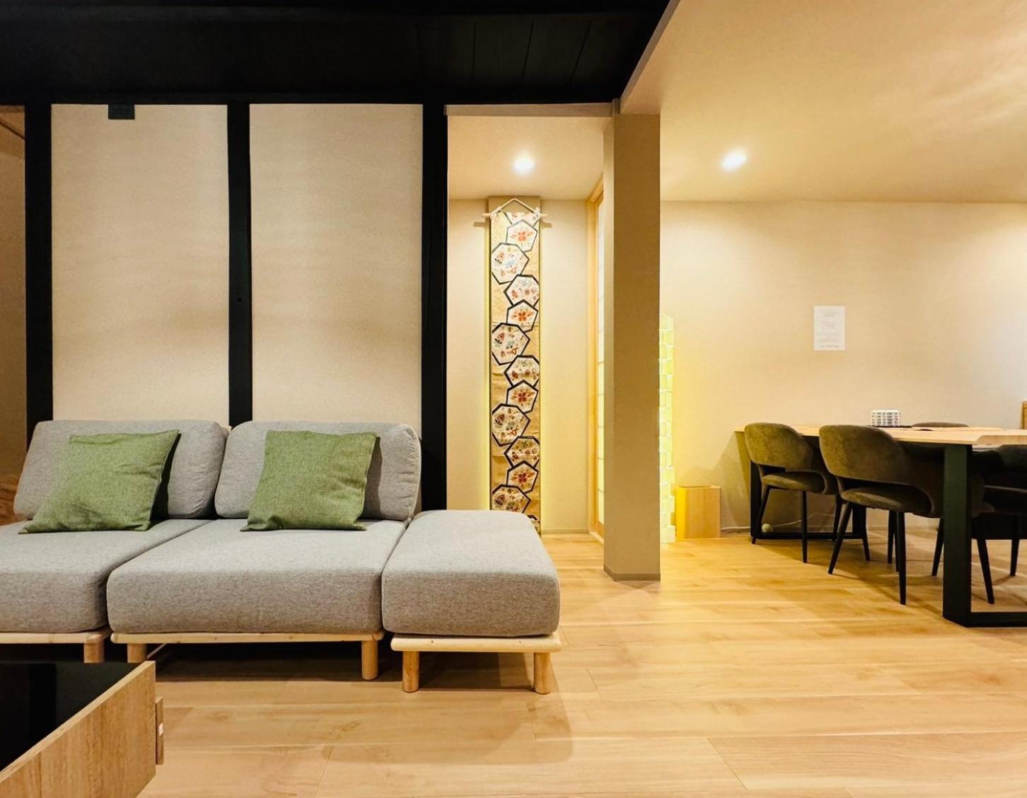和風デザイン一軒家 新築 3bedroom 心斎橋 なんばusj 便利 天空tenkuu Villa *