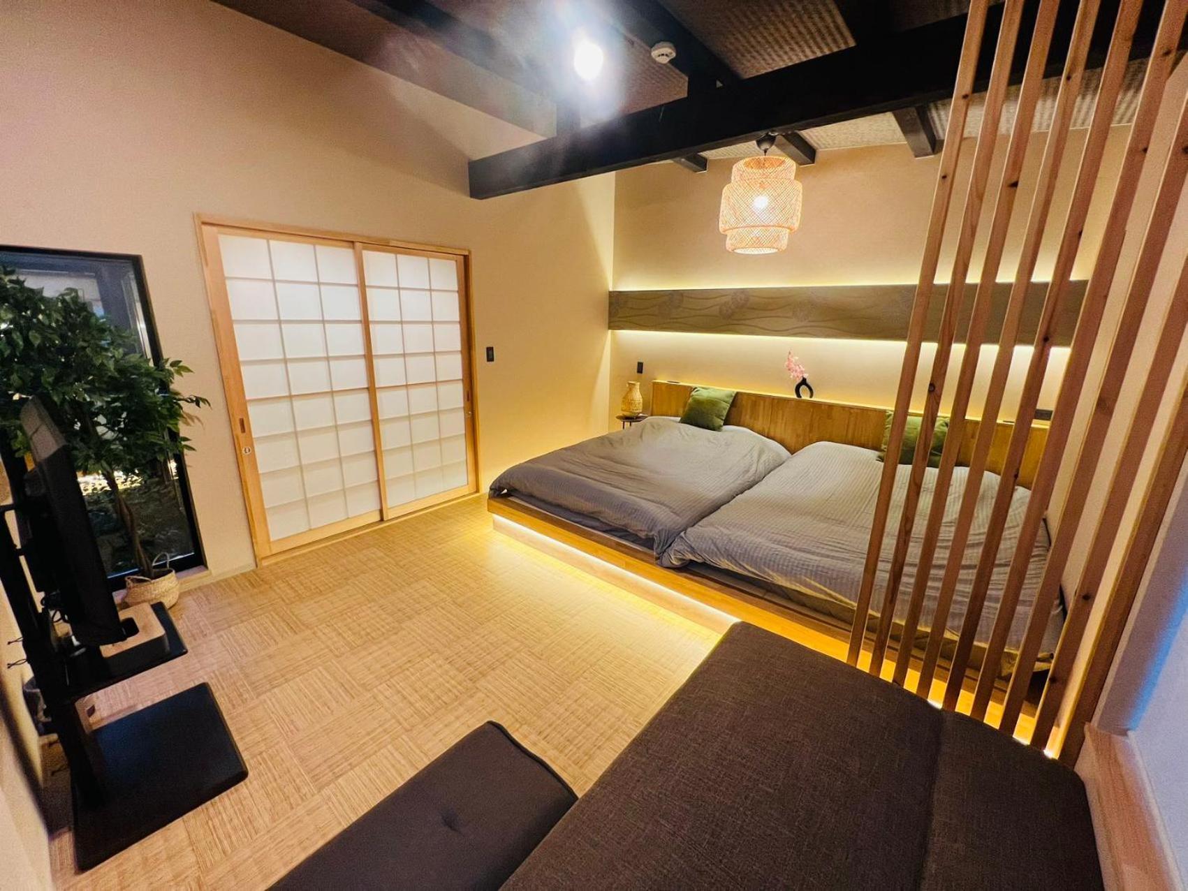和風デザイン一軒家 新築 3bedroom 心斎橋 なんばusj 便利 天空tenkuu Osaka