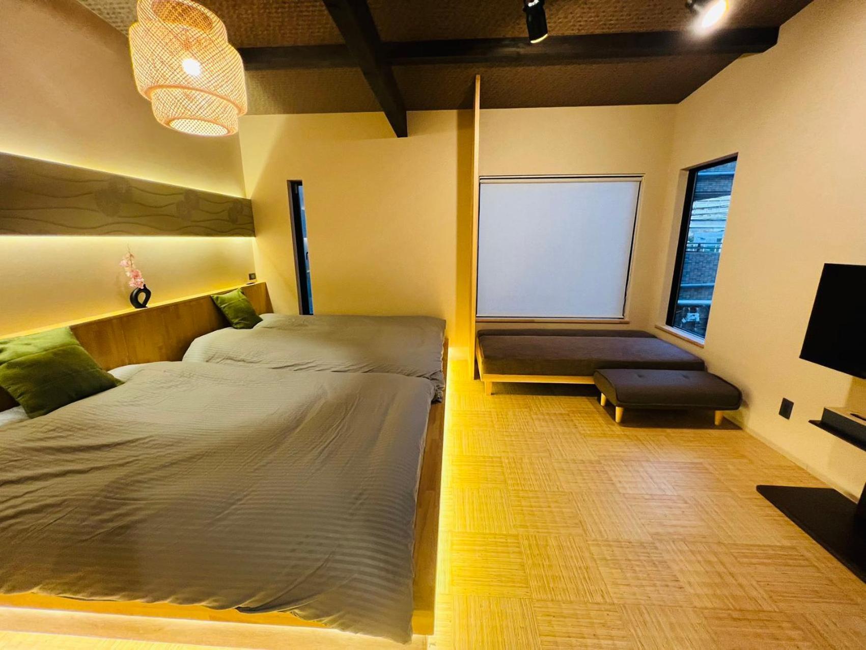 和風デザイン一軒家 新築 3bedroom 心斎橋 なんばusj 便利 天空tenkuu Villa *